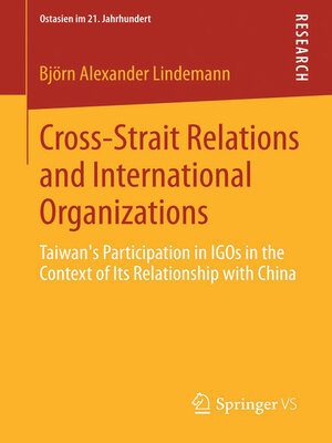 cover image of Cross-Strait Relations and International Organizations